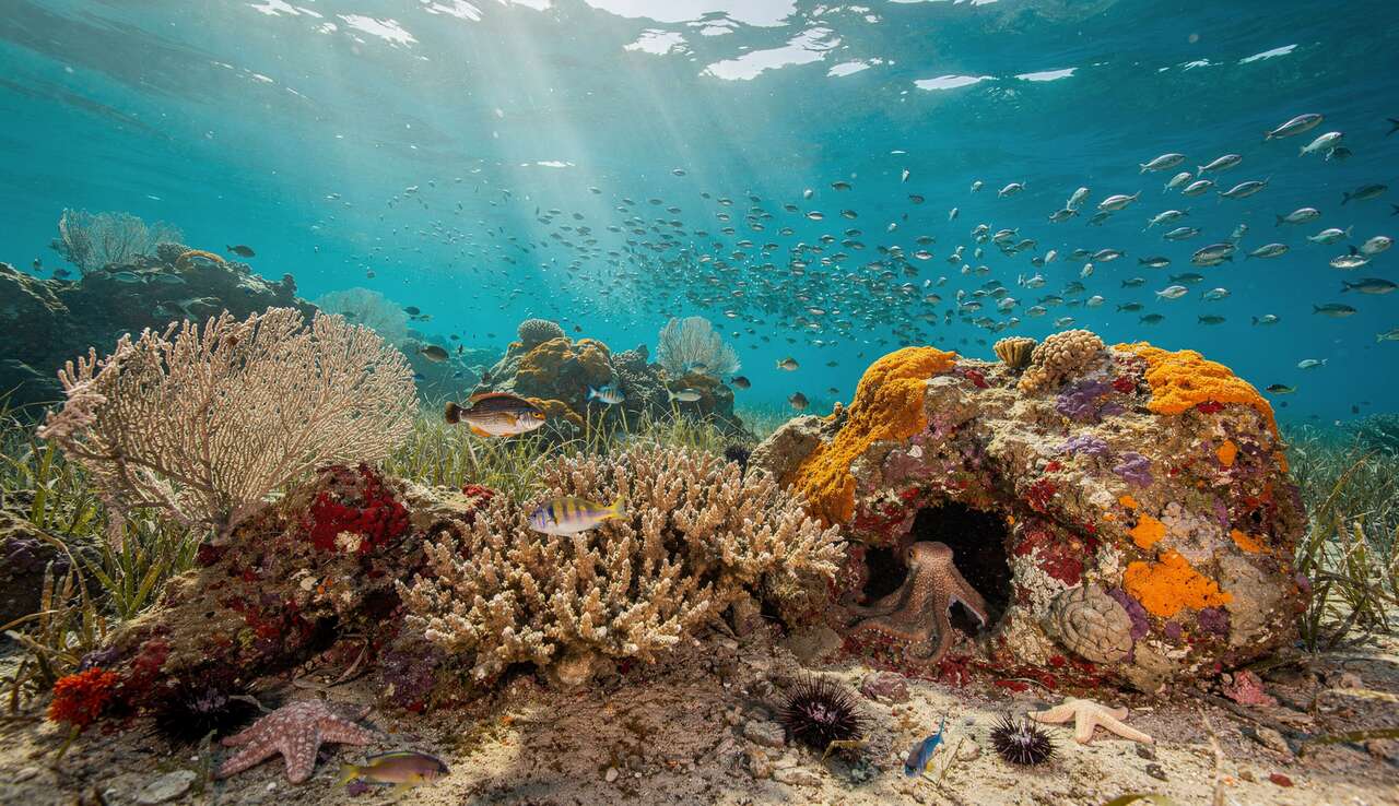 L'élégance du corail : un trésor de la mer méditerranée L'élégance du corail : un trésor de la mer méditerranée
