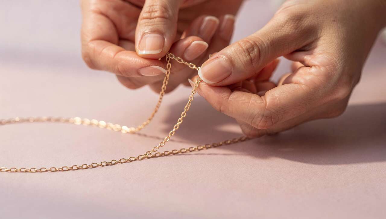 Comment démêler facilement un collier en 2 secondes ?