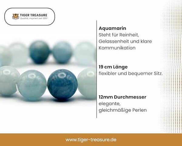 Découvrez notre analyse détaillée du bracelet en aigue-marine de 12mm. Un bijou élégant alliant style et tranquillité, idéal pour sublimer votre poignet.