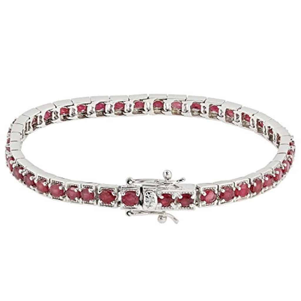 Avis : bracelet femme en argent 925 et rubis par Harry Ivens
