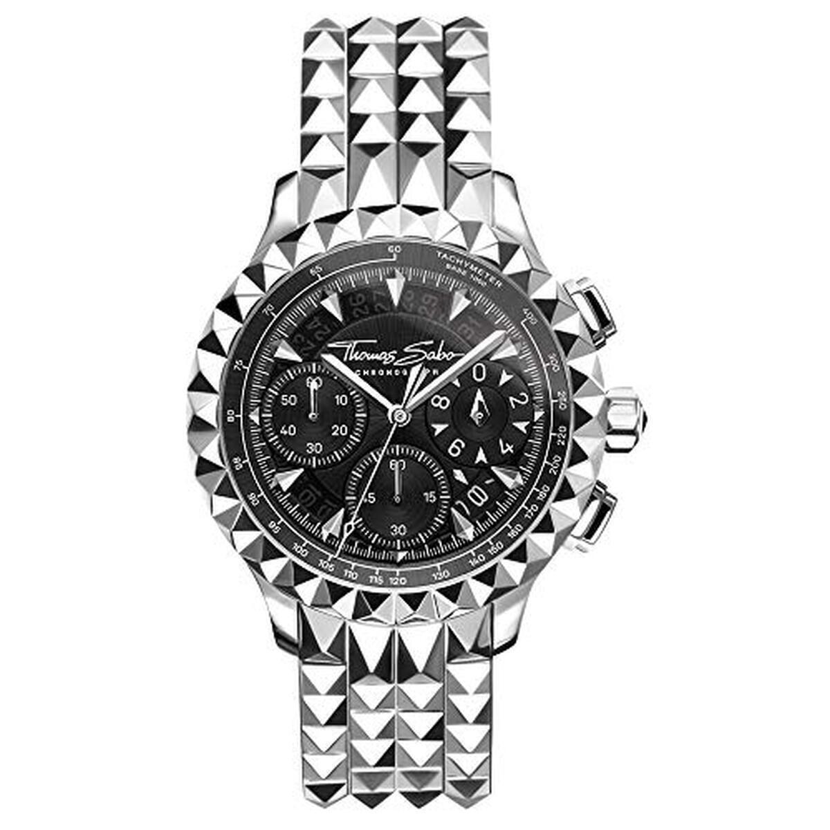 Avis montres Thomas Sabo Rebel at Heart chronographe argent noir