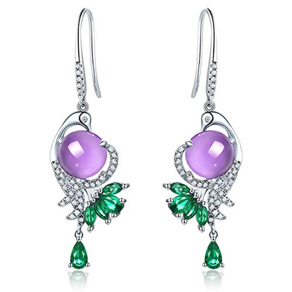 Avis sur le collier HXZZ Fine Jewelry en argent et améthyste