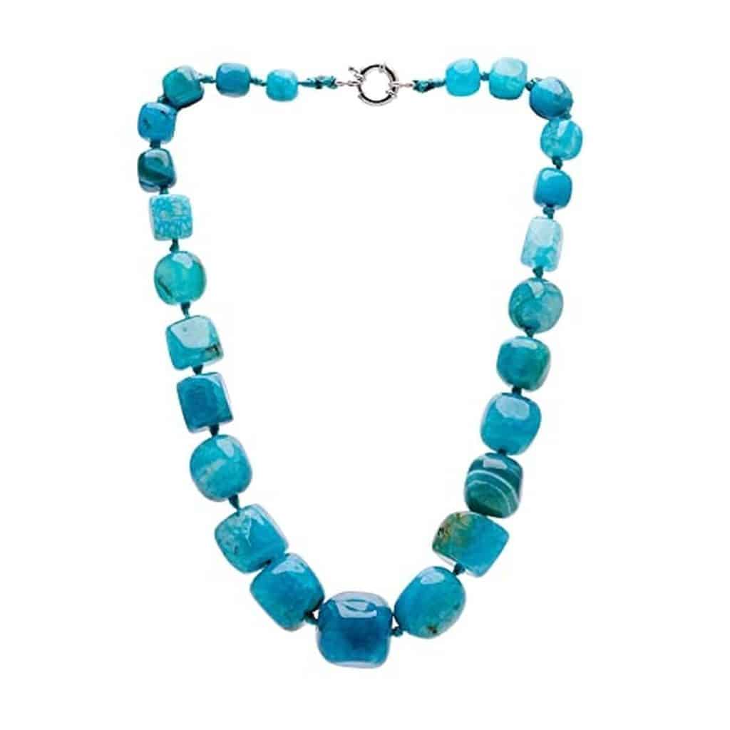 Avis sur le collier TreasureBay en agate bleue