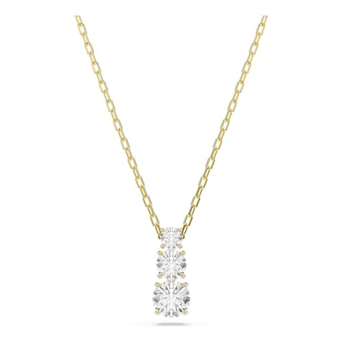 Avis sur le pendentif Stilla Attract de Swarovski : élégance en blanc et or