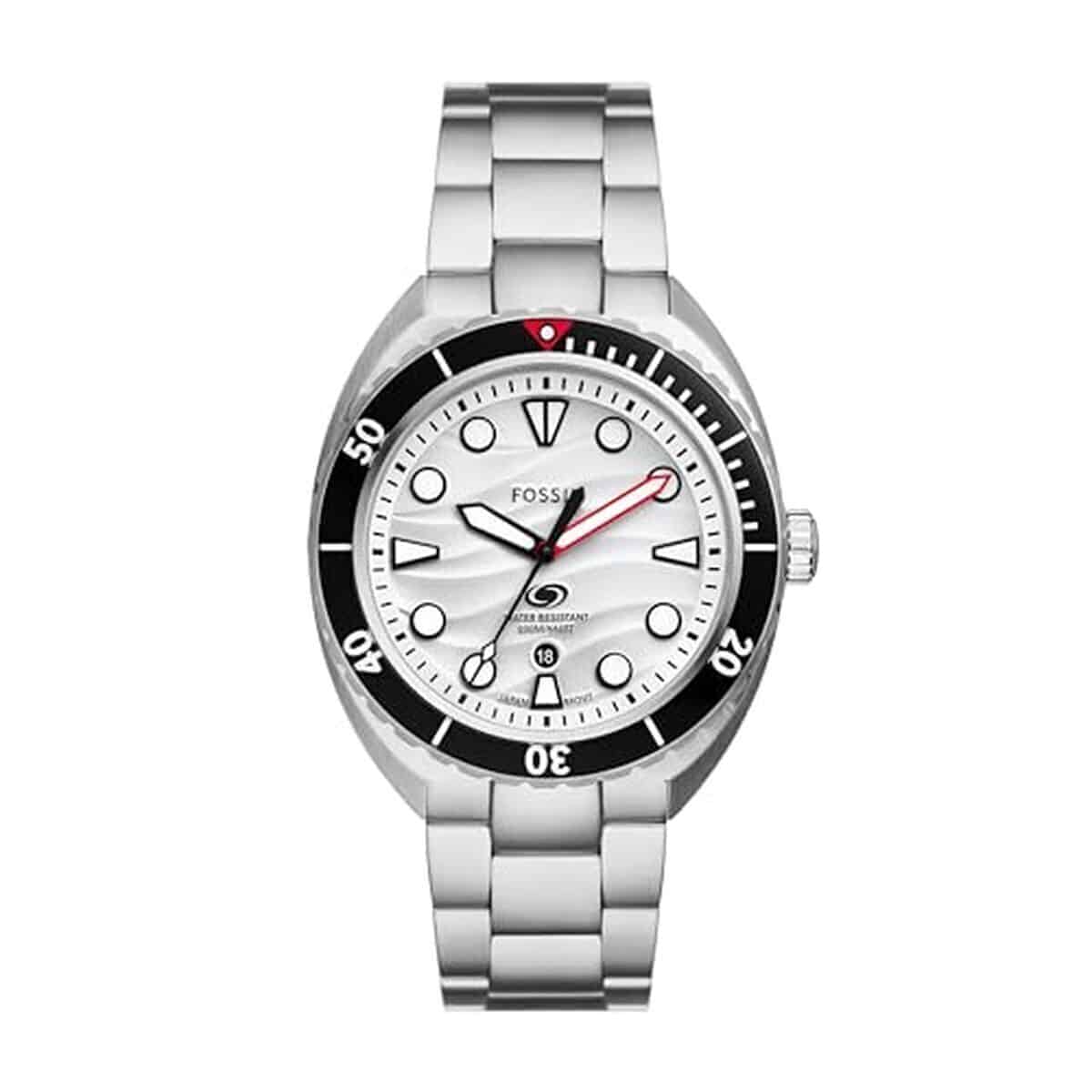 Test de la montre Fossil FS6063 en acier inoxydable