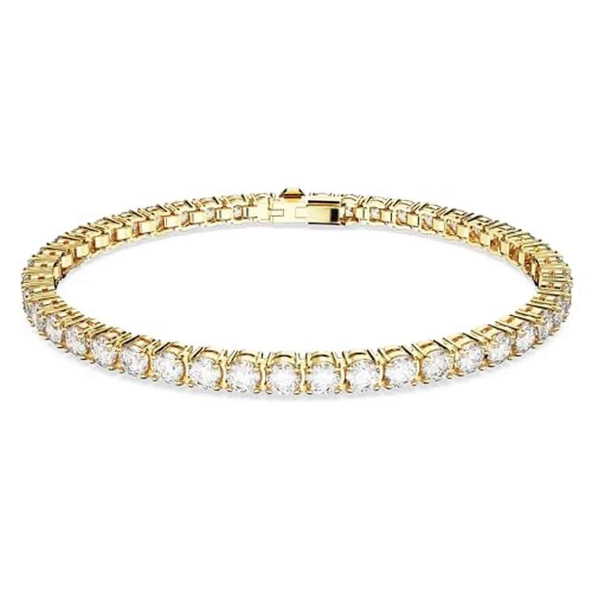 Critique du Bracelet Tennis Swarovski Matrix : élégance en Or Blanc